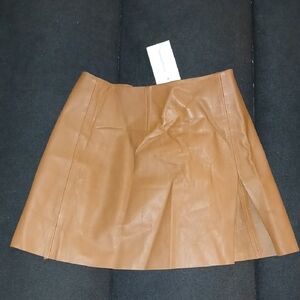 Lovers + Friends Tan Mini Skirt